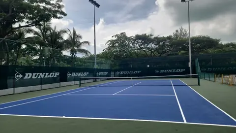 Singapore Swimming Club Court 3 — Acrylic Coating