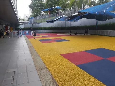 Stamford American International School — EPDM Flooring
